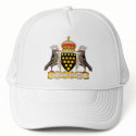 Cornwall Coat of Arms hats by FlagTshirts Cornwall Coat of Arms hats