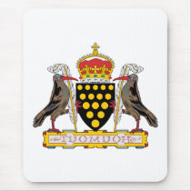 Cornwall Coat of Arms mousepads by FlagTshirts Cornwall Coat of Arms mousepads