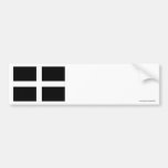 Cornwall Flag Bumper Sticker