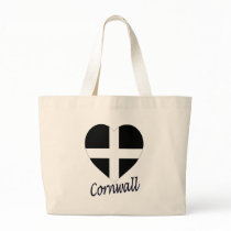 Cornwall Flag Heart bags by Vexillophile Cornwall Flag Heart bags