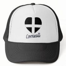 Cornwall Flag Heart hats