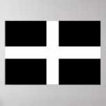 Cornwall Flag posters