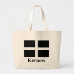 Cornwall Flag with Name in Cornish Tote Bag