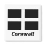 Cornwall Flag with Name Fridge Magnet