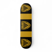 Cornwall, Ontario flag Skate Board