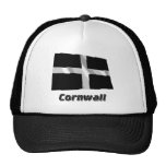 Cornwall Waving Flag with Name Trucker Hat