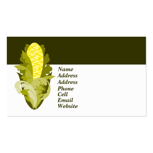 Corny Business Card