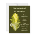 Corny Cookout Invitation invitation