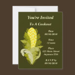 Corny Cookout Invitation invitations