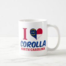 Corolla, North Carolina Coffee Mugs