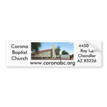 Corona Baptist Church Bumper Sticker