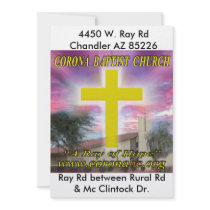 Corona Baptist Church Invitation