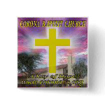 Corona Batist Church Pin