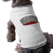 Corona di comune, Italy pet clothing by bestflag Corona di comune, Italy pet clothing