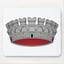 Corona di comune, Italy mousepads by bestflag Corona di comune, Italy mousepads