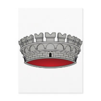 Corona di comune, Italy postcards