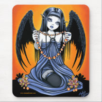 "Corona" Gothic Crystal Angel Art Mousepad