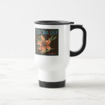 Corona Lily Fruit Crate Label Coffee Mugs