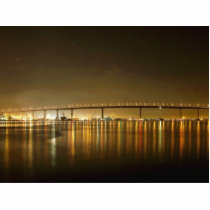 Coronado Bridge Seen From The Ferry Landing photo sculptures by lifesphere Coronado Bridge Seen From The Ferry Landing photo sculptures