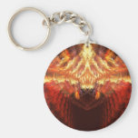 Coronation Abstract Digital Fractal Key Chain
