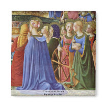 Coronation Detail By Angelico Fra Magnets