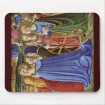 Coronation Detail By Angelico Fra Mouse Pads