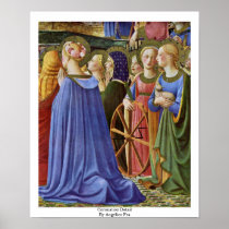Coronation Detail By Angelico Fra Posters