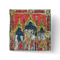 Coronation of the Kings of Aragon and Castille Pinback Buttons