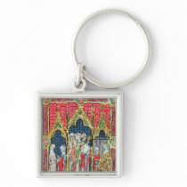 Coronation of the Kings of Aragon and Castille Key Chains
