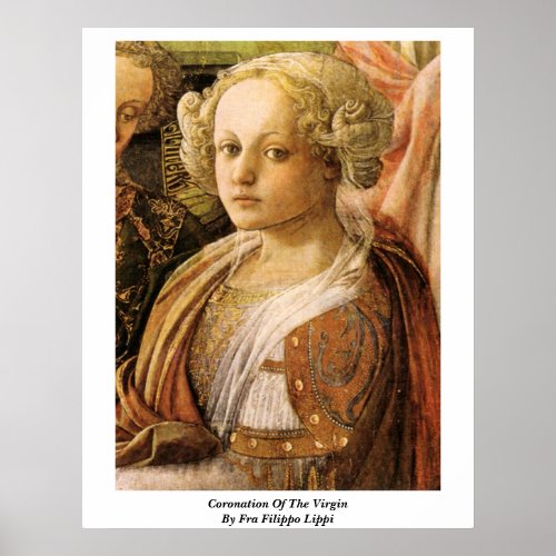 Coronation Of The Virgin By Fra Filippo Lippi Print