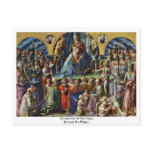 Coronation Of The Virgin By Lippi Fra Filippo postcards