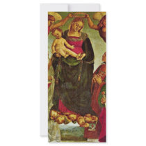 Coronation Of The Virgin By Signorelli Luca (Best Full Color Rack Card