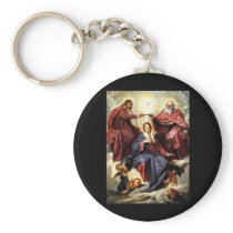 Coronation of the Virgin Key Chains