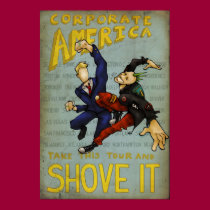 Corporate America Tour Poster posters