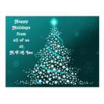 Corporate Christmas Greeting PostCards postcards