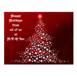 Corporate Christmas Greeting PostCards postcards