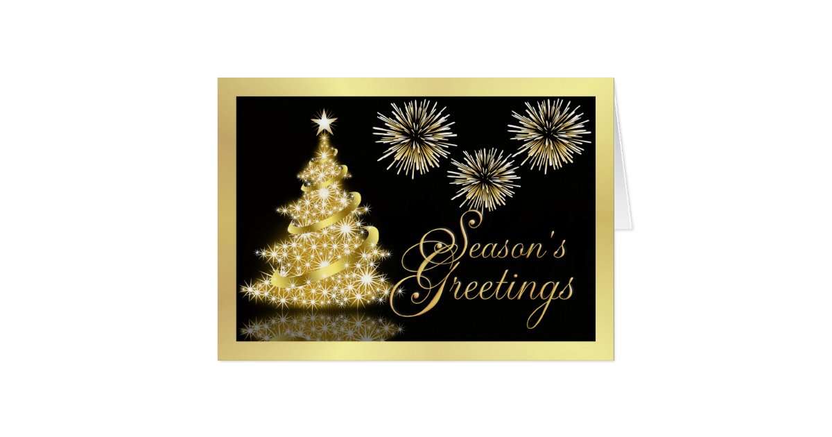 Corporate Christmas Holiday Greeting Cards | Zazzle