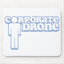 Corporate Drone Guy Mousepad