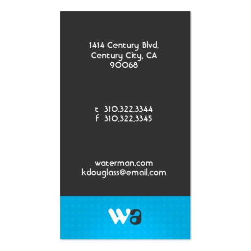 Corporate Elegance iii Business Card Template (back side)