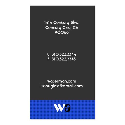 Corporate Elegance vi Business Card Templates (back side)
