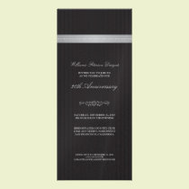 Corporate Event Ribbon Invitation (silver) invitations