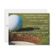 Corporate Golf Event Invitations