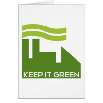 Corporate Green Recycle cards