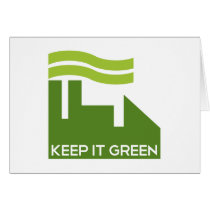 Corporate Green Recycle cards