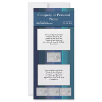 Corporate & personal - trendy company branding custom rack cards