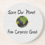 Corporate Planet Drink Coaster