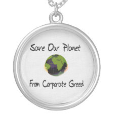 Corporate Planet necklace