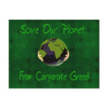 Corporate Planet Postcard