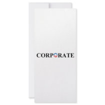 CORPORATE CUSTOM RACK CARD