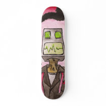 Corporate Robot skateboard by theused9186 Corporate Robot skateboard